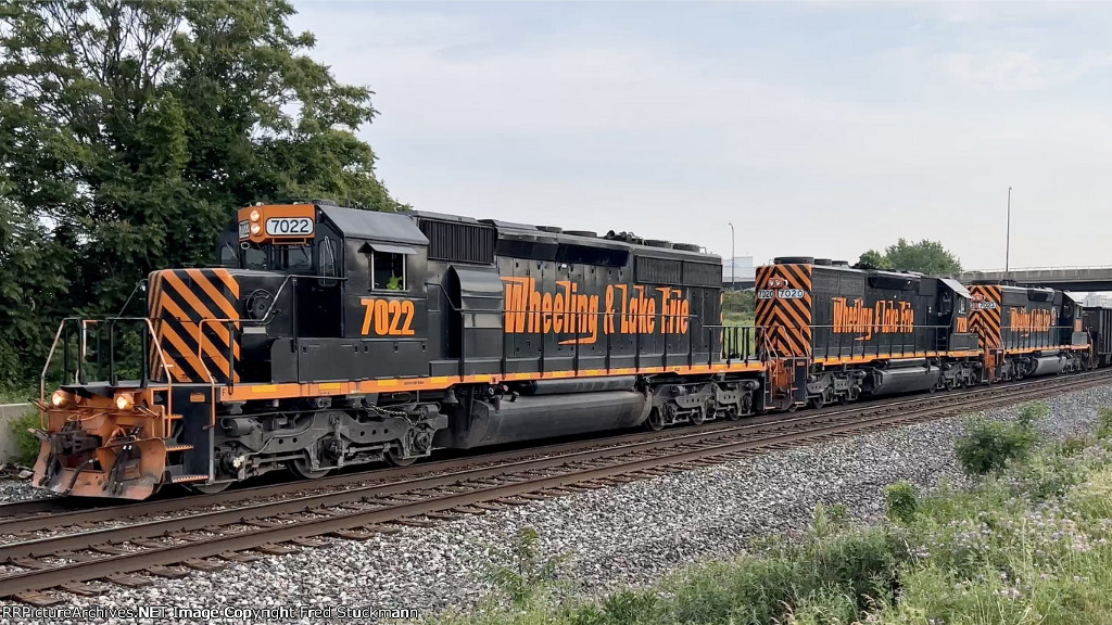 WE 7022 is now on the CSX.